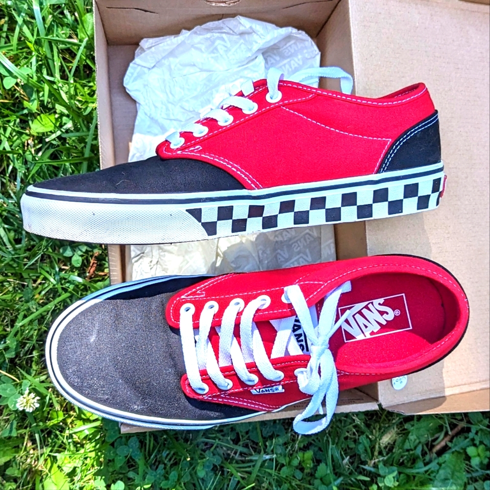 Vans Atwood Red and Black